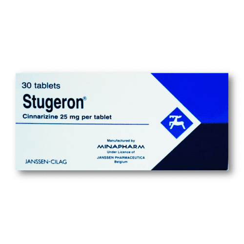 Stugeron 25mg Cinnarizine