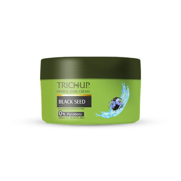 Trichup Nourishing & Protecting Herbal Cream with Black Seed Extract for All Hair Types - parabens free 150 ML
