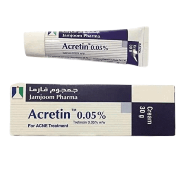 Acretin 0.05% Tretinoin Cream for Treating Acne 30 GM