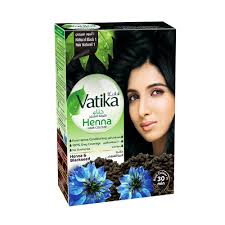 Vatika Henna Hair Color Natural Black No.1 - ammonia free 10 GM