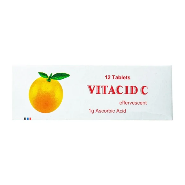 Vitacid Calcium 12 Effervescent Tablets