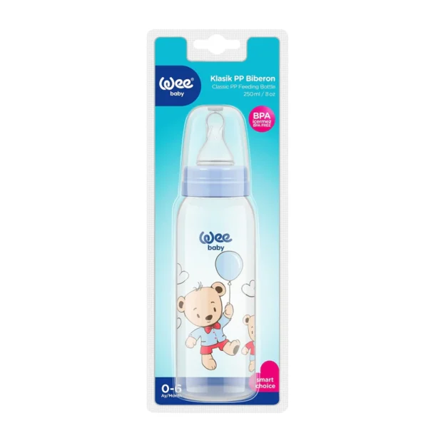 Wee Baby Classic 250ml PP Bottle Stage 1 (0-6 Months) - BPA free