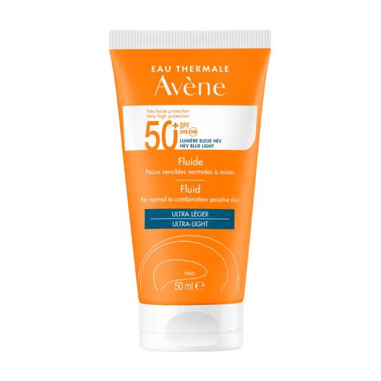 Avène SPF+50 Fluid Ultra-Light 50 ml.