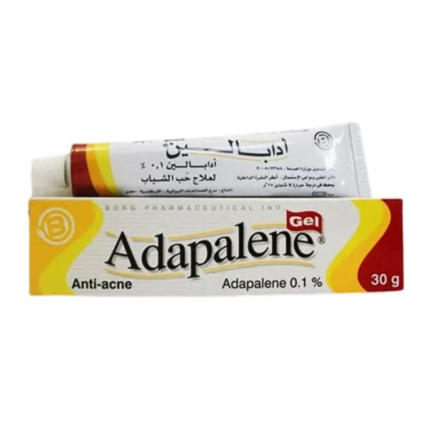 Adapalene 0.1% Anti-Acne Topical Gel 30 GM