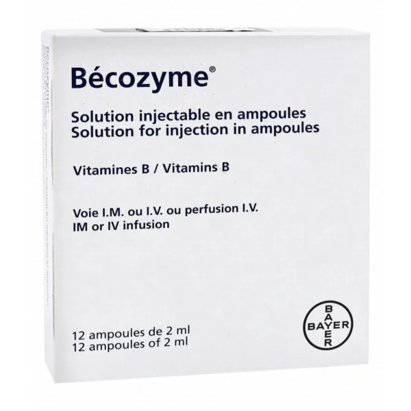 Becozyme 2 ml 12 Ampoules