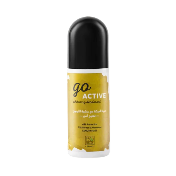 Bobana Go Active Whitening Roll-On With Lemongrass - 80ml