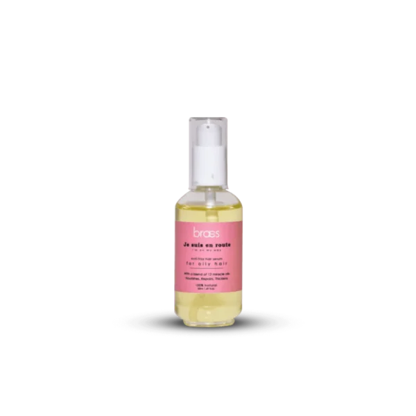 Braes Anti Frizz Hair Serum For Normal & Dry Hair - 50ml