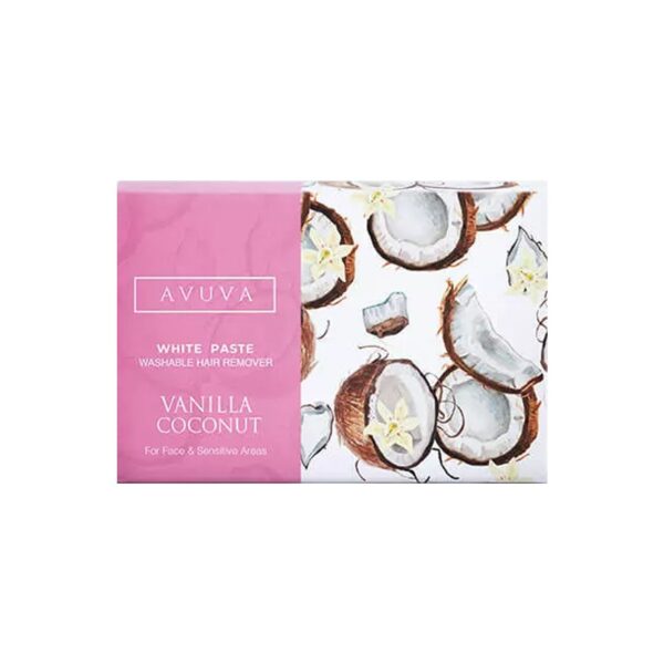 Avuva White Paste Hair Removal Vanilla Coconut