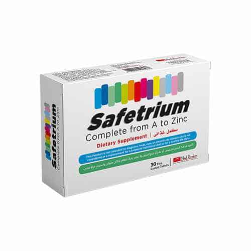 Safetrium: A nutritional supplement of vitamins and minerals for men and women
