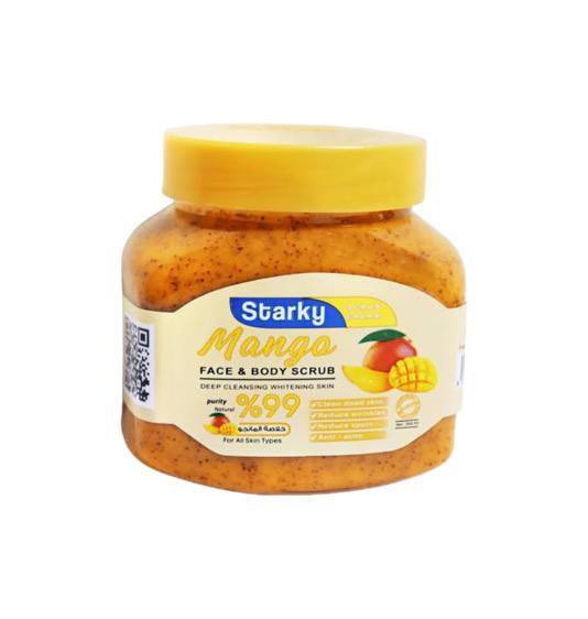Starky Scrub Cream For Face And Body With Mango  – 300 Ml