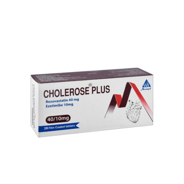 Cholerose Plus 40mg Rosuvastatin & 10mg Ezetimibe 28 TAB